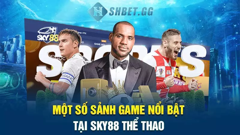 Sky88 thể thao - Địa chỉ cá cược nhận thưởng uy tín số 1 4 Một số sảnh game nổi bật tại Sky88 thể thao
